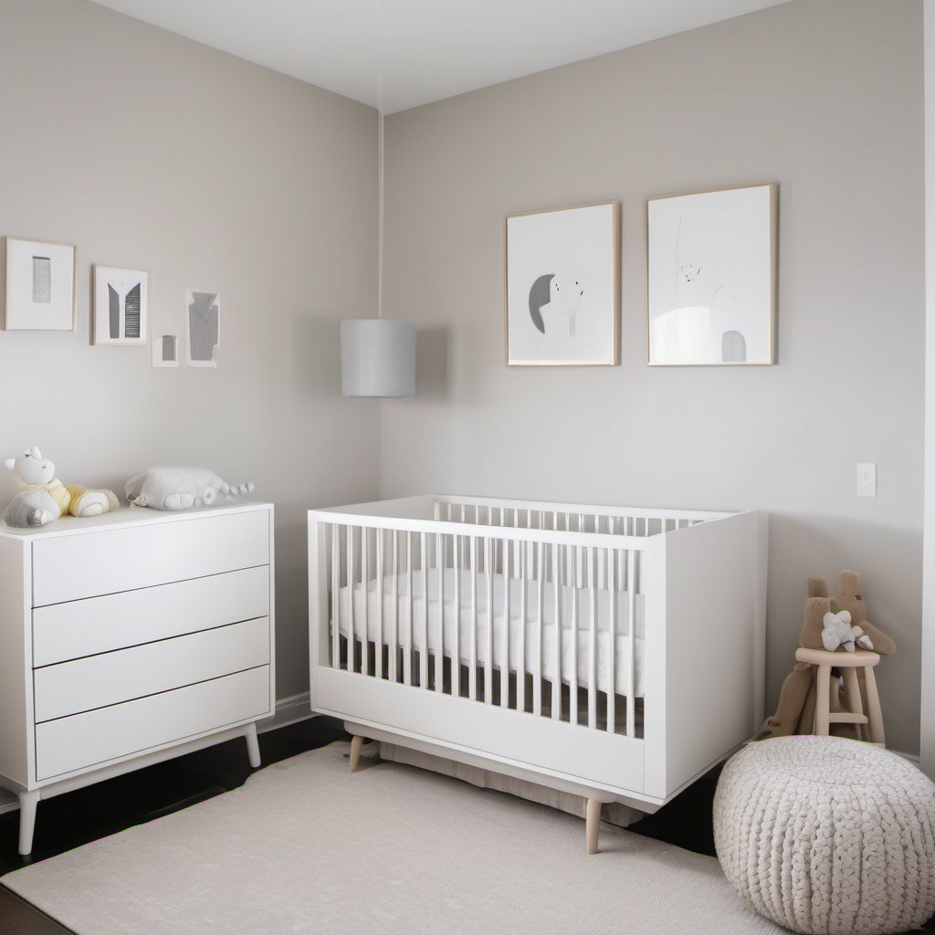 Dreamy Contemporary Nursery