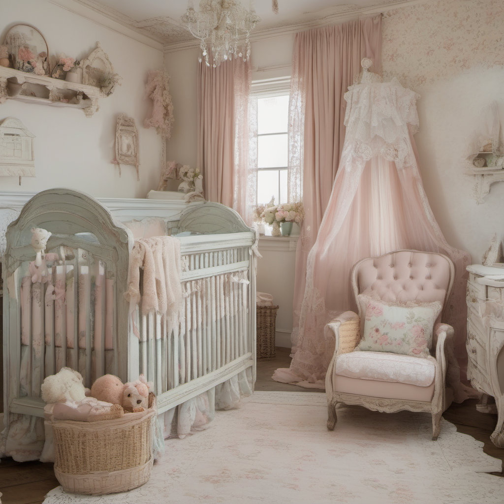 Shabby Chic Baby Bedroom