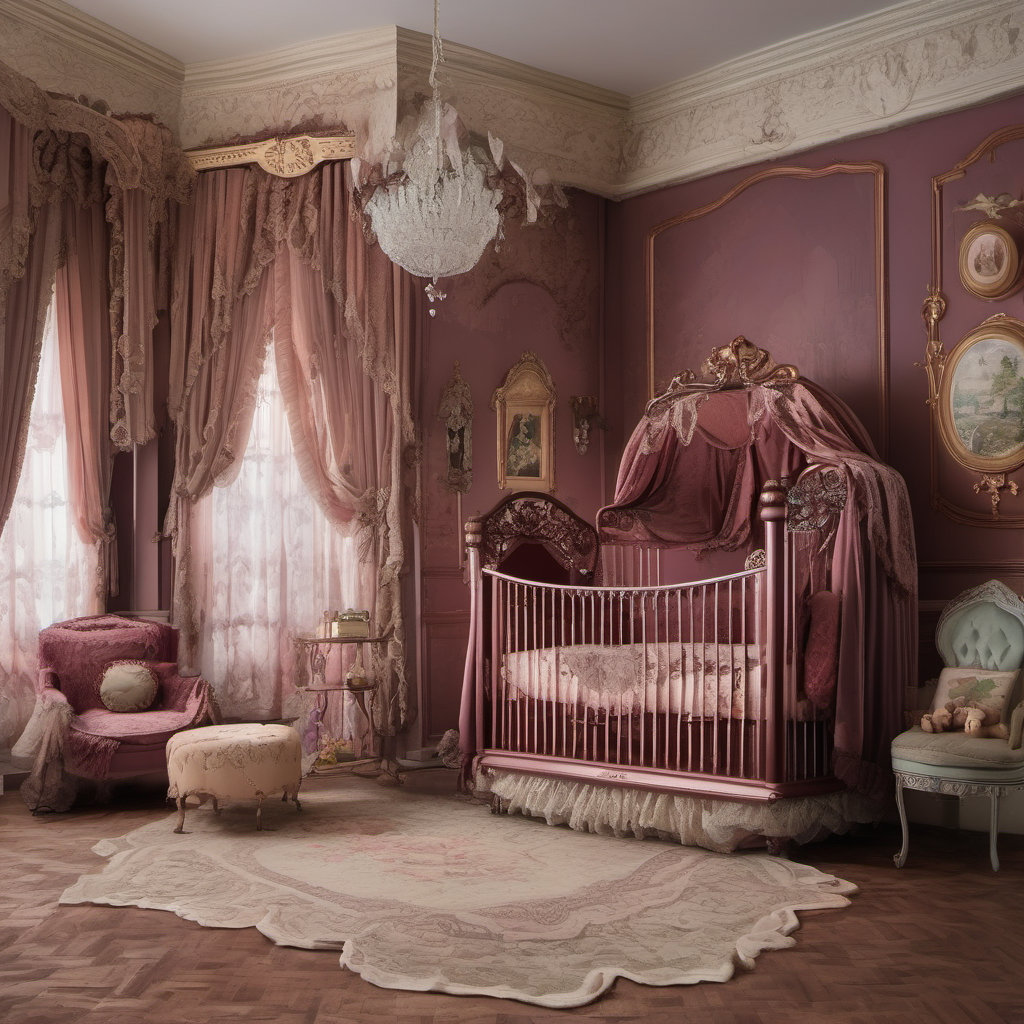 Victorian Style Baby Bedroom