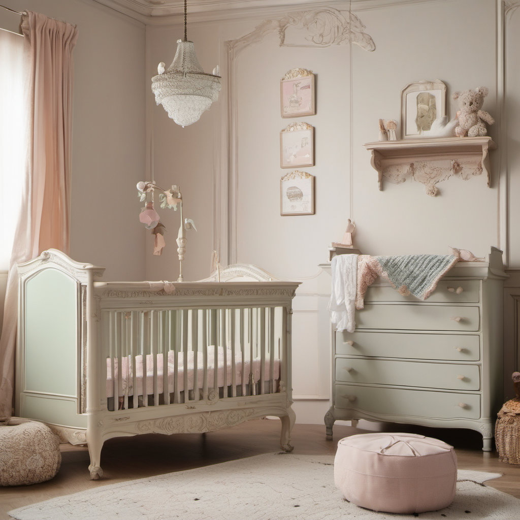 Cozy Vintage Baby Bedroom Inspiration