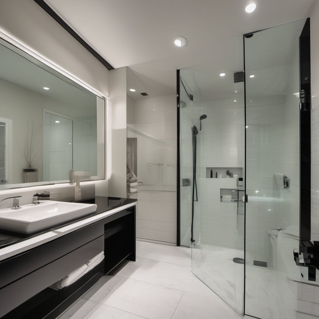 Elegant Contemporary Bathroom Retreat