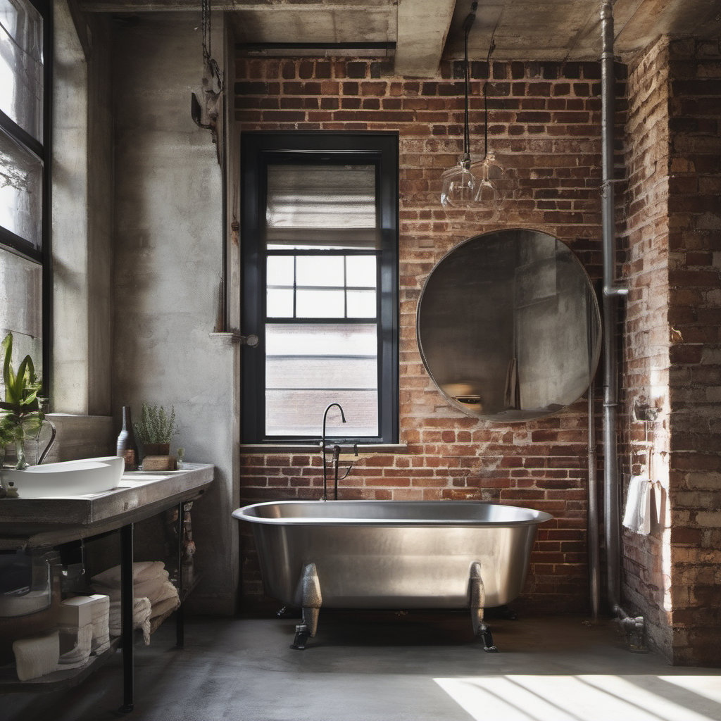 Elevate Your Bathroom with Industrial Style