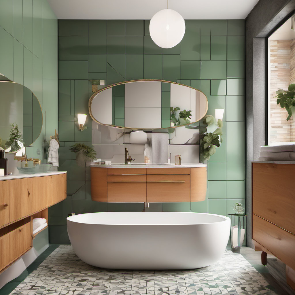 Transform Your Bathroom with Mid-Century Modern Flair