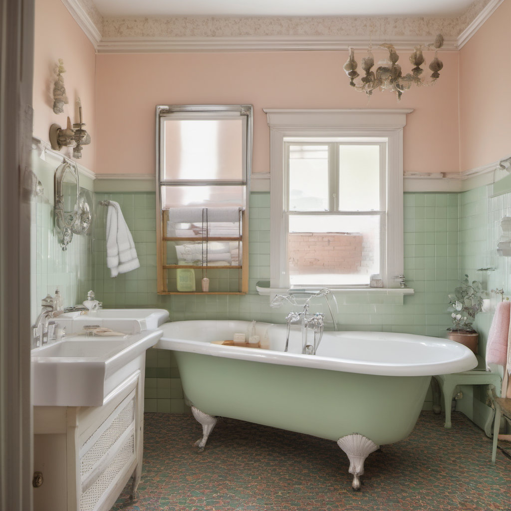 Vintage Bathroom Retreat