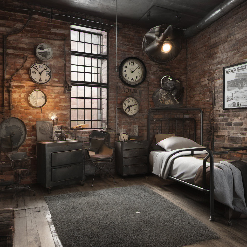 Creating an Industrial-Style Child Bedroom