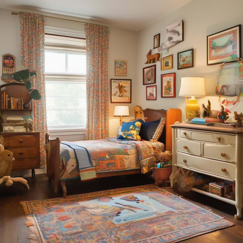 Creating a Cozy Vintage Child’s Bedroom