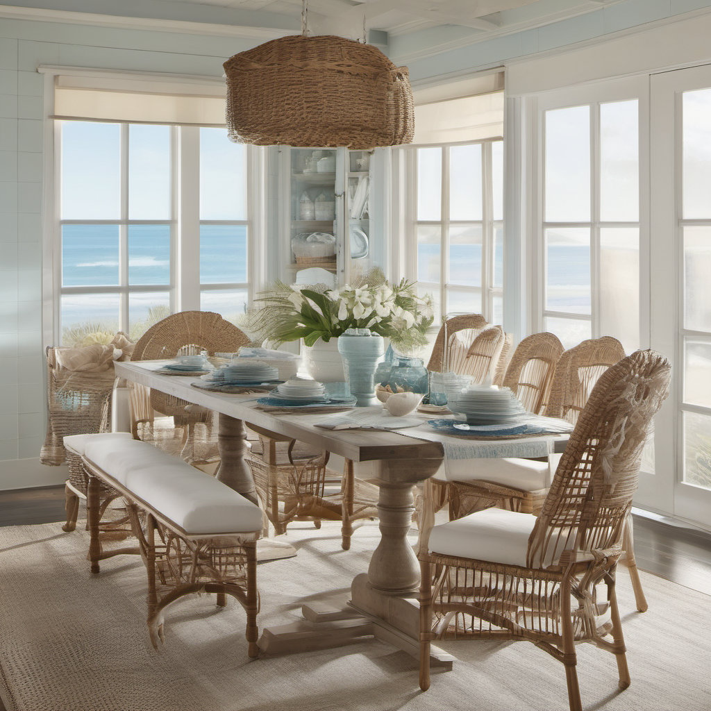 Transform Your Dining Space with Coastal Style