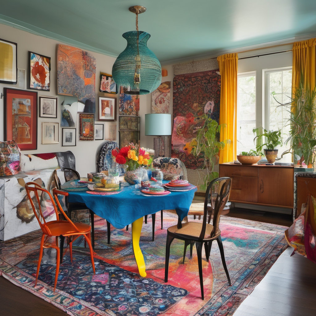 Eclectic Dining Room