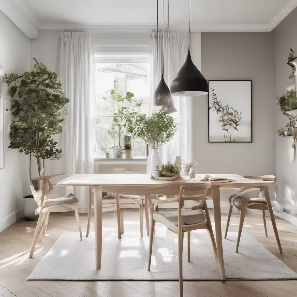 Scandinavian Style Dining Room