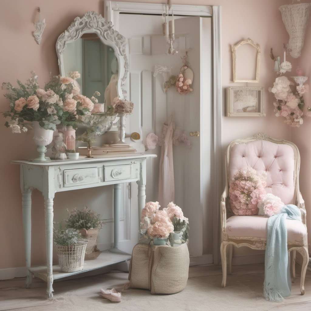 Shabby Chic Entryway Inspiration