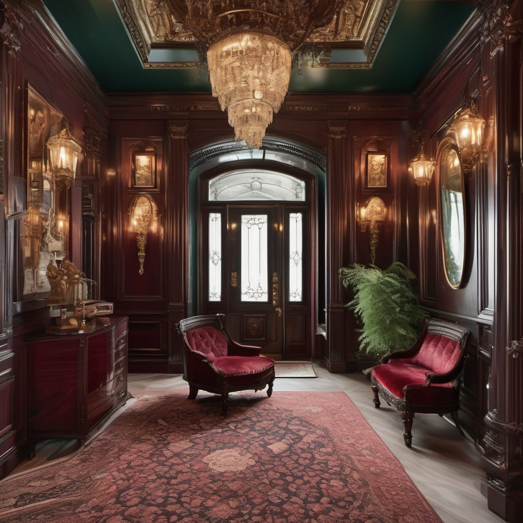 Elegance in Every Step: Your Victorian Entryway