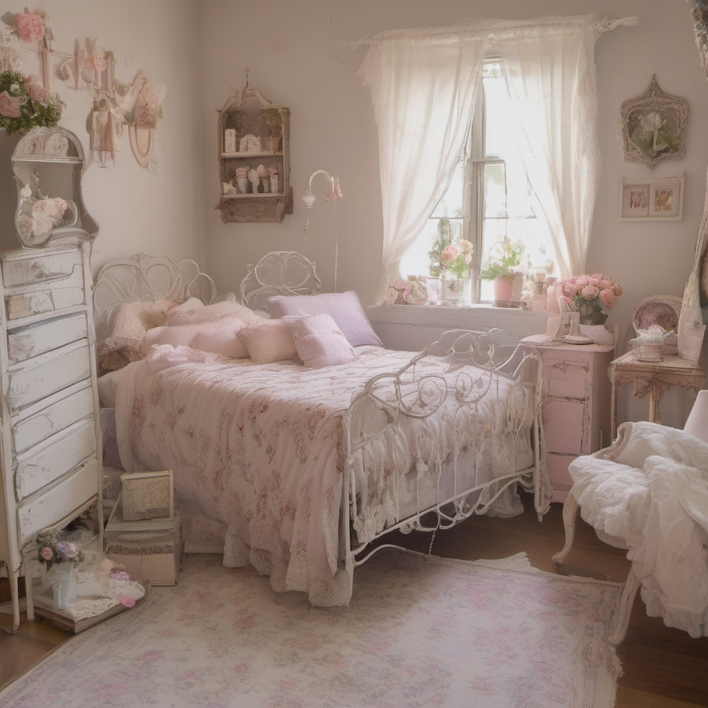 Charming Shabby Chic Retreat for Cozy Living