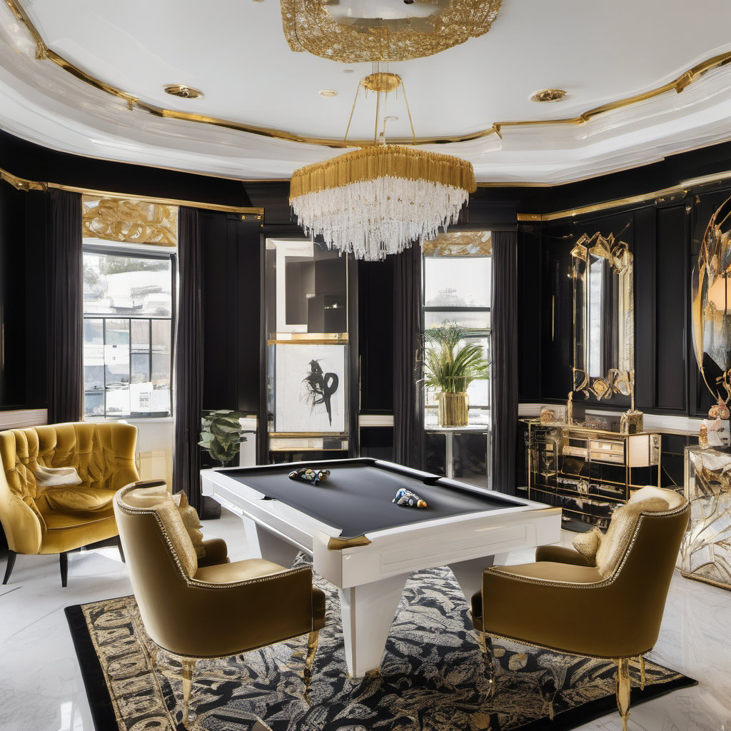 Chic Game Room Inspiration