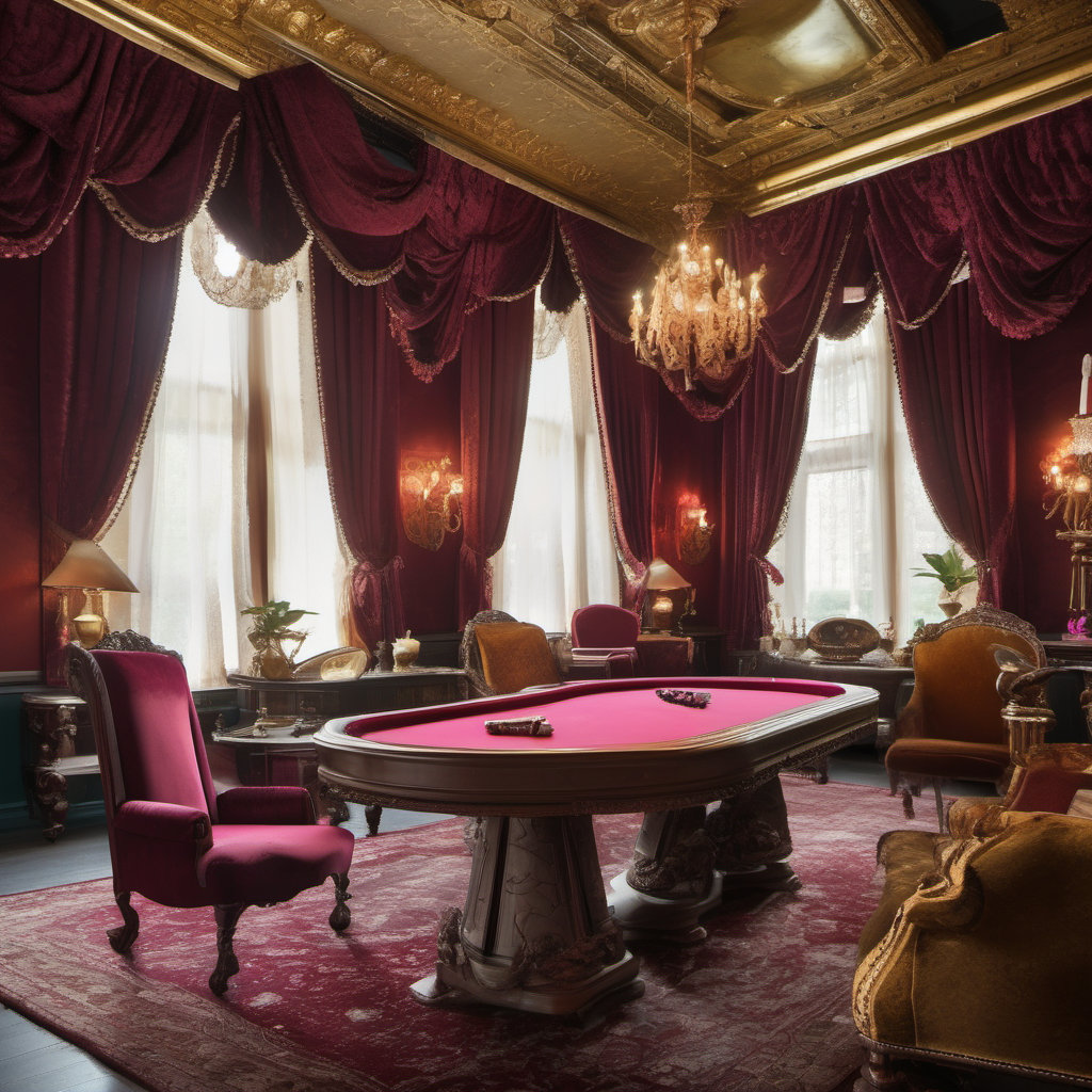 Victorian Style Gaming Room
