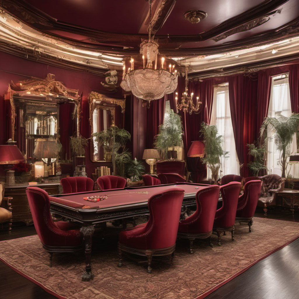 Victorian Charm in Your Game Room