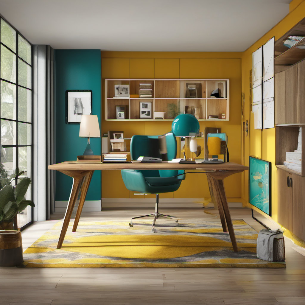 Transform Your Home Office with Mid-Century Modern Design