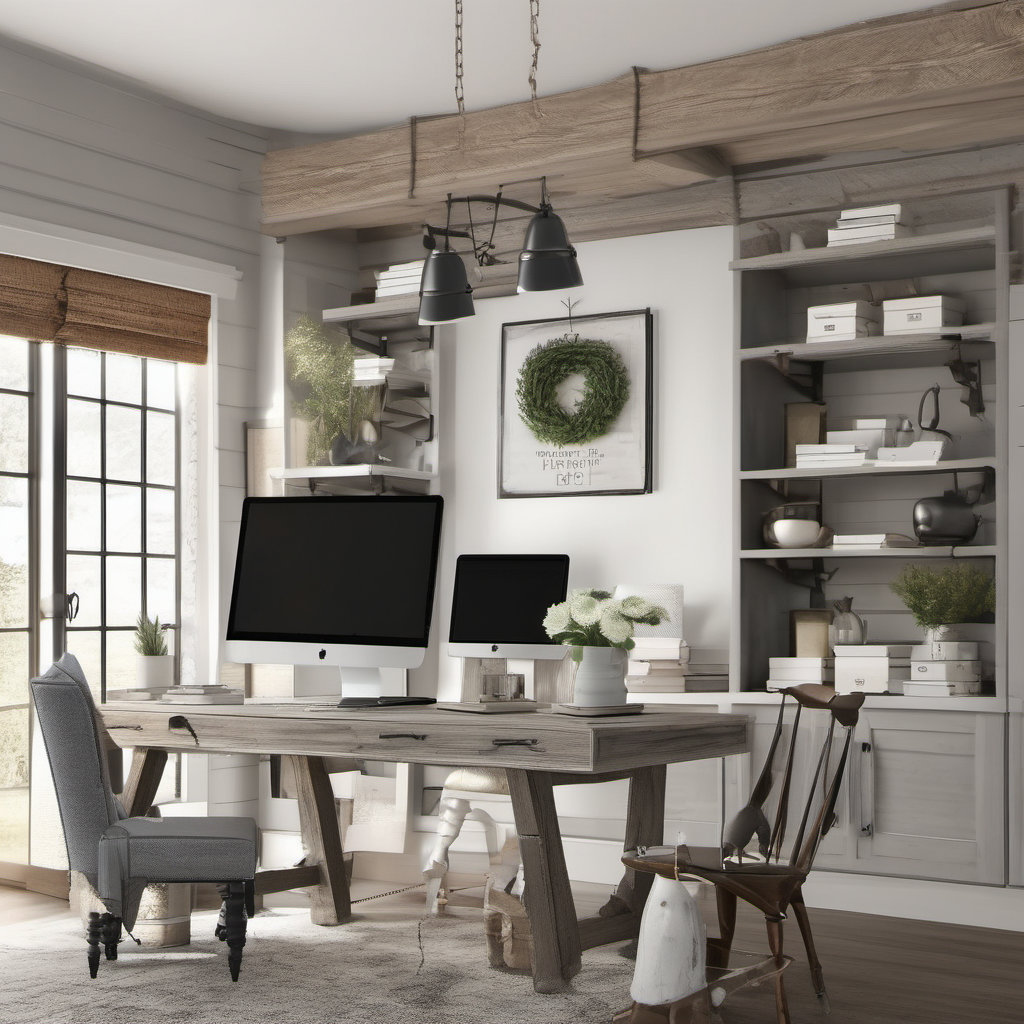 Explore Your Perfect Modern Farmhouse Office