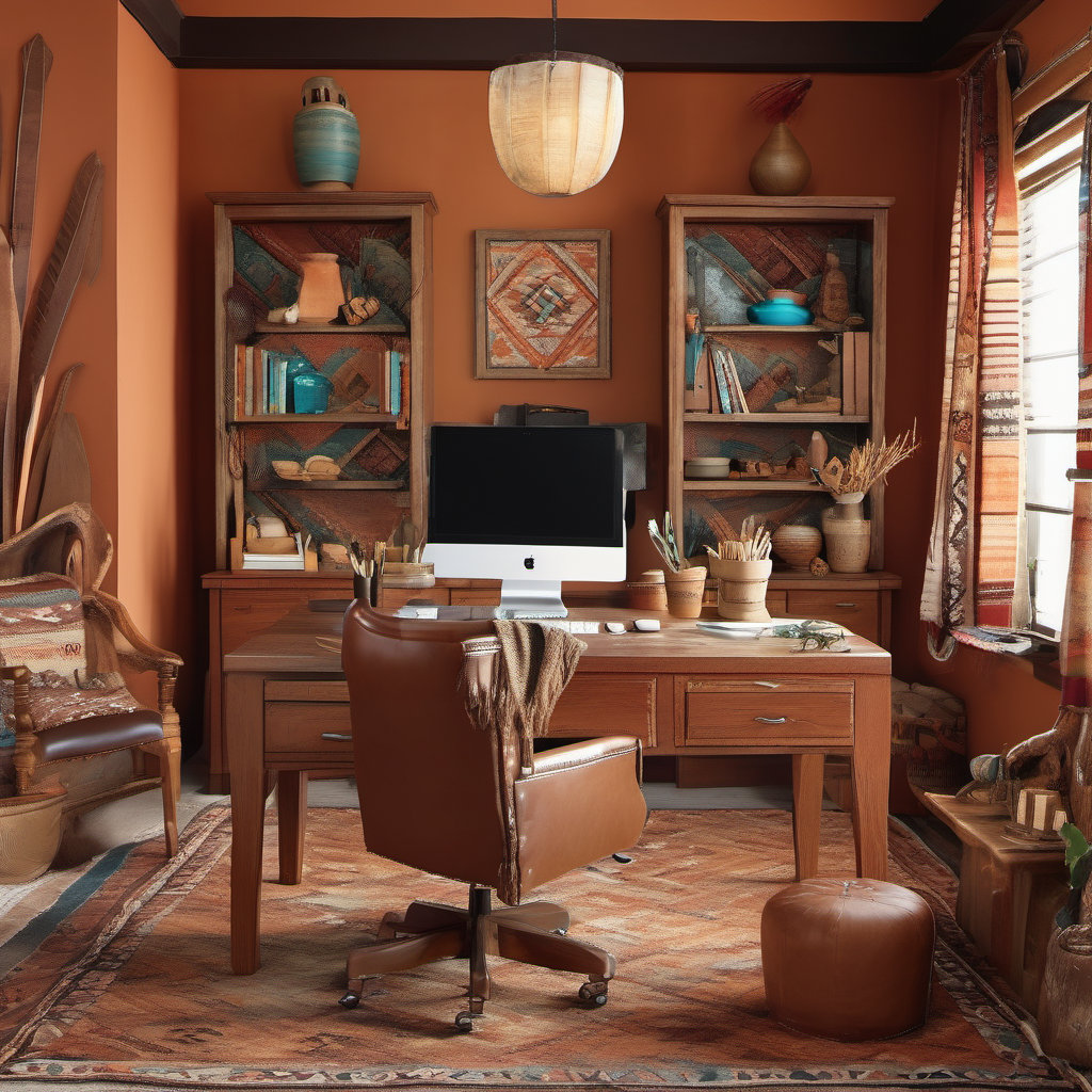 Transform Your Workspace with Southwestern Style
