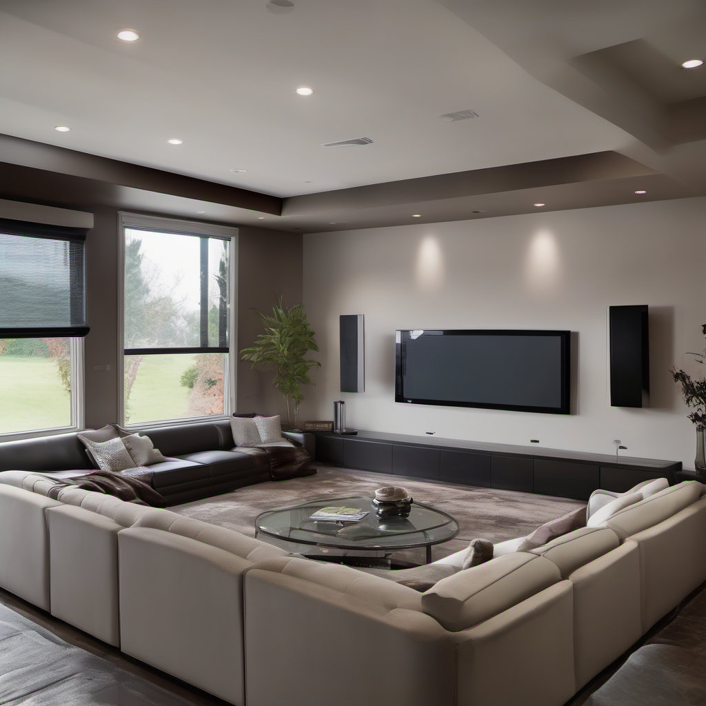 Modern Home Theater: Create Your Cinematic Oasis