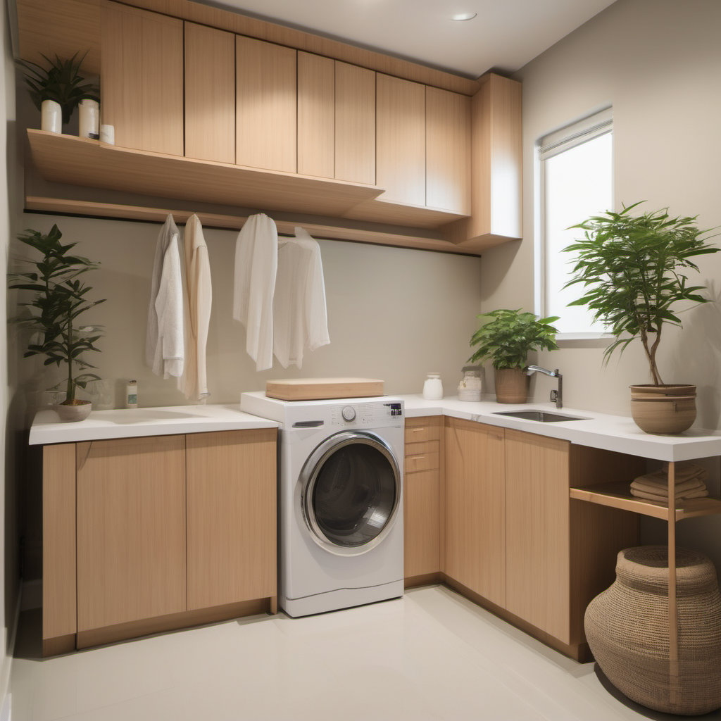 Transform Your Laundry Space into a Zen Retreat