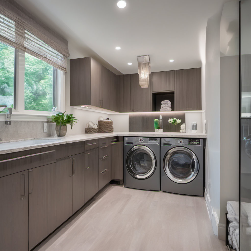 Chic & Modern Laundry Room Inspo