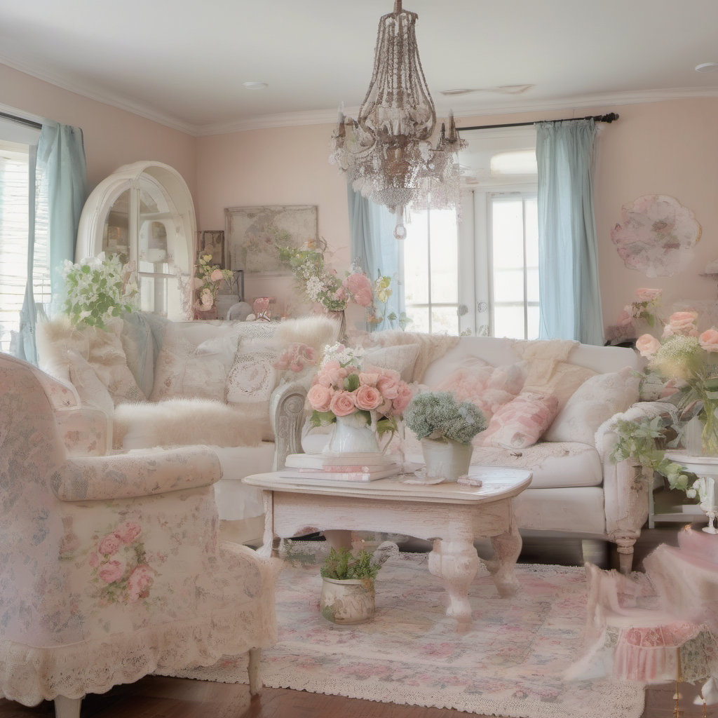 Transform Your Living Space: Shabby Chic Style