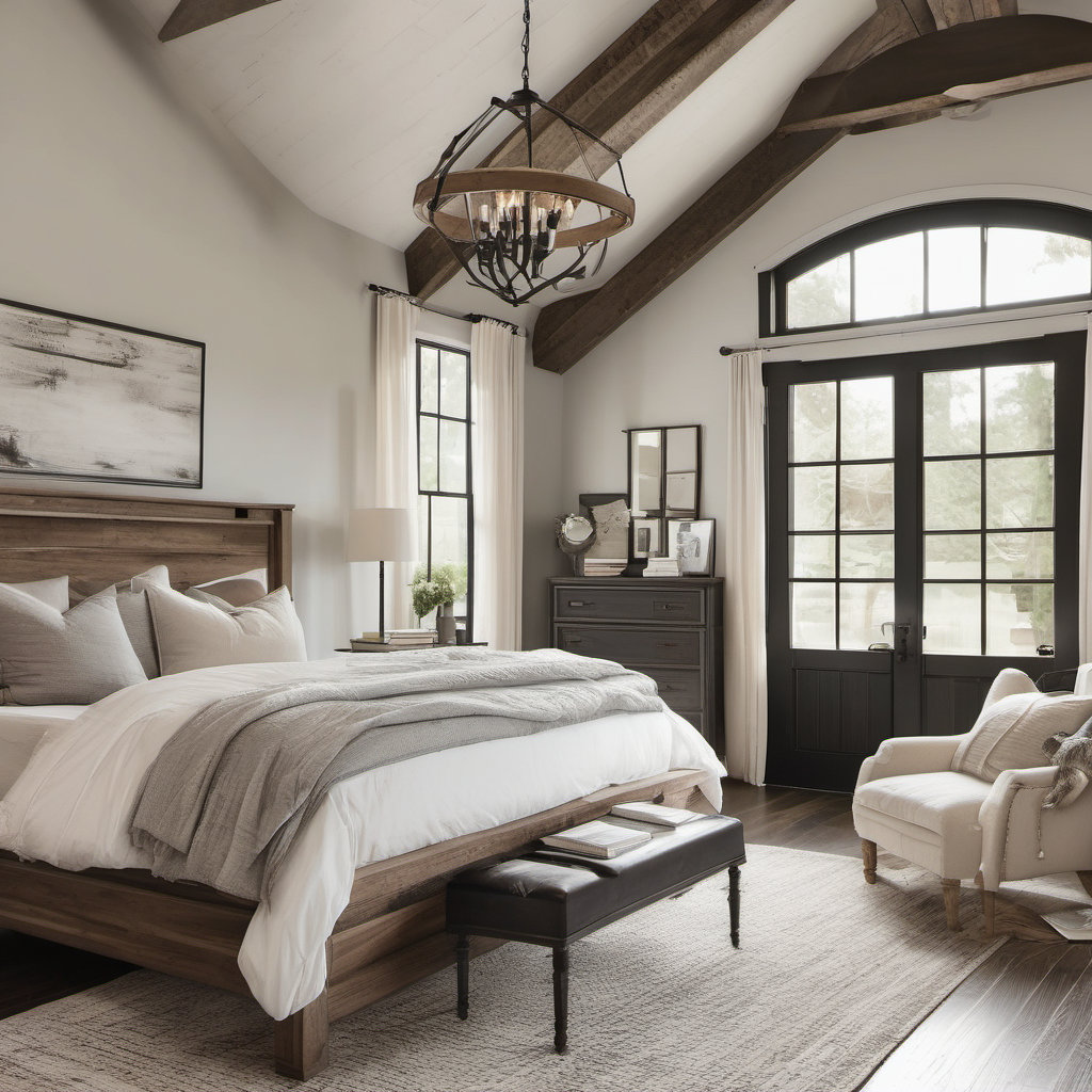Modern Farmhouse Bedroom Design