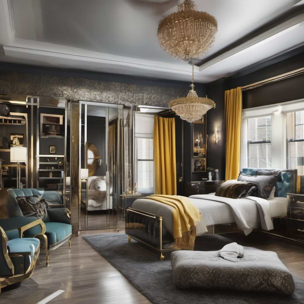 Chic Retreat Inspired by Hollywood Glamour