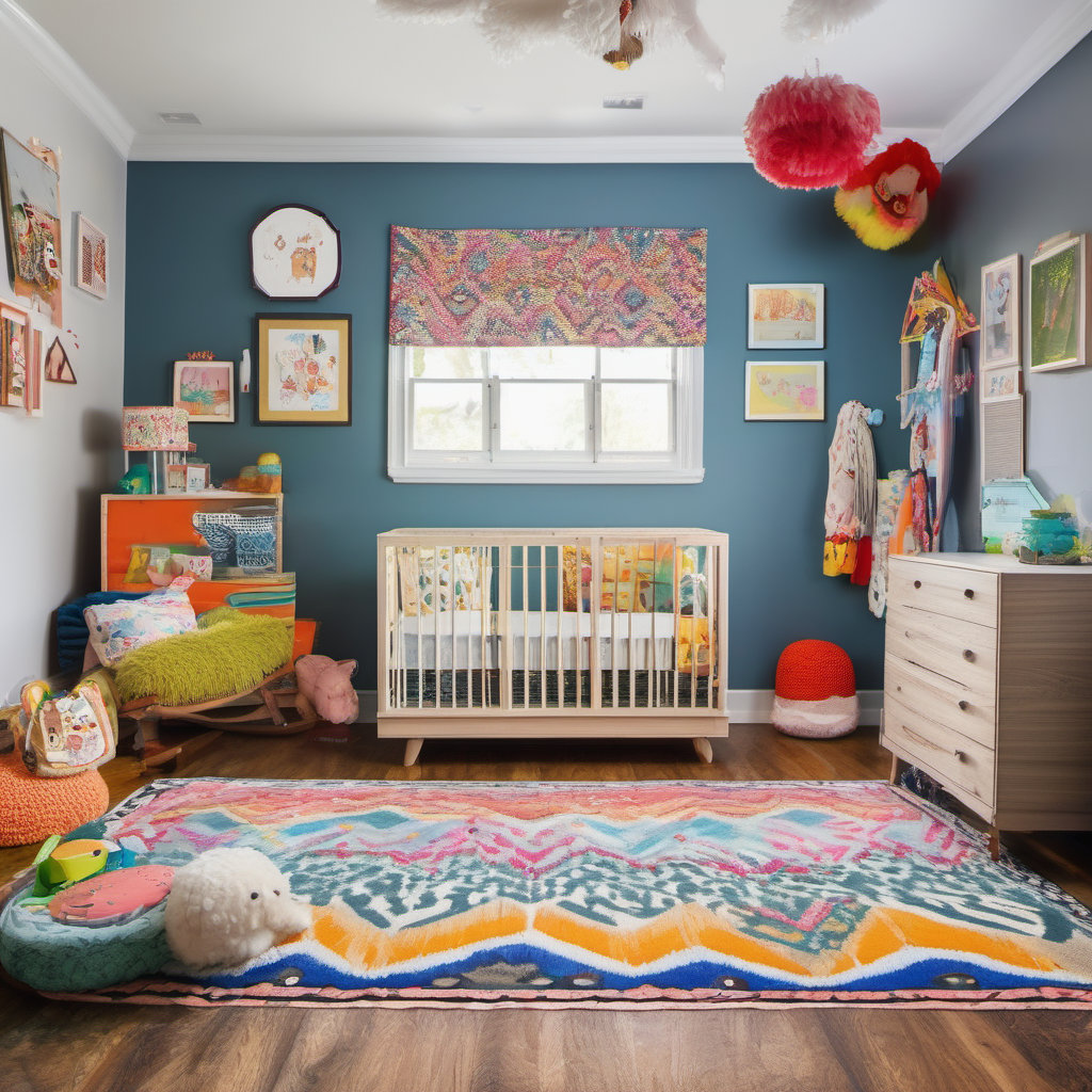 Creating an Eclectic Kids Nursery