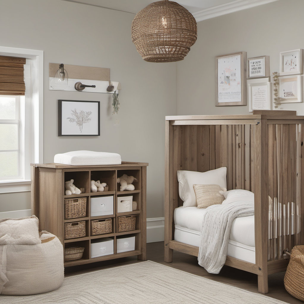 Charming Modern Farmhouse Nursery