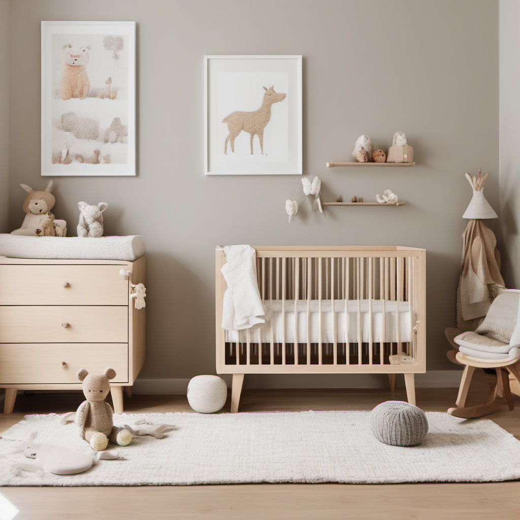 Dreamy Scandinavian Nursery Design