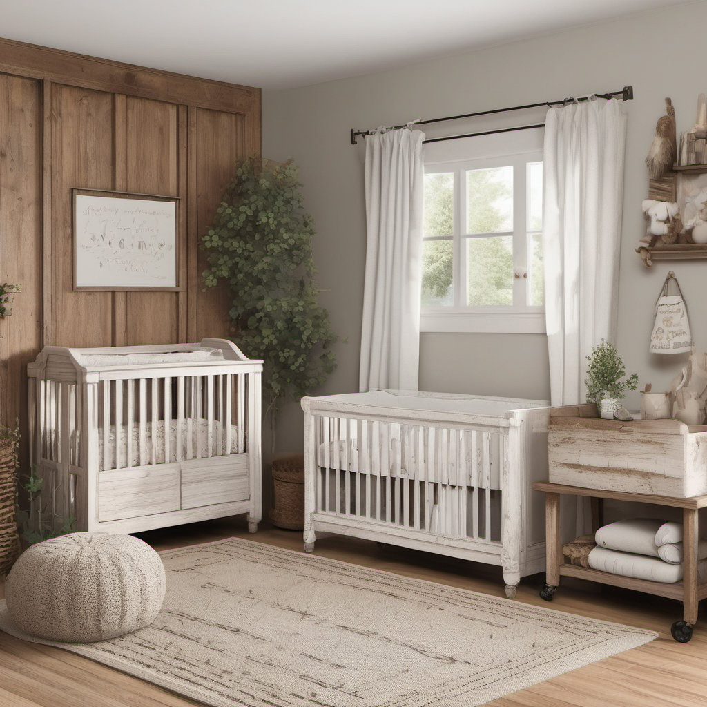 Transform Your Baby's Room into a Serene Farmhouse Retreat