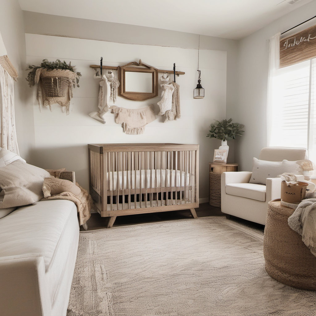 Creating a Cozy Modern Farmhouse Baby Bedroom