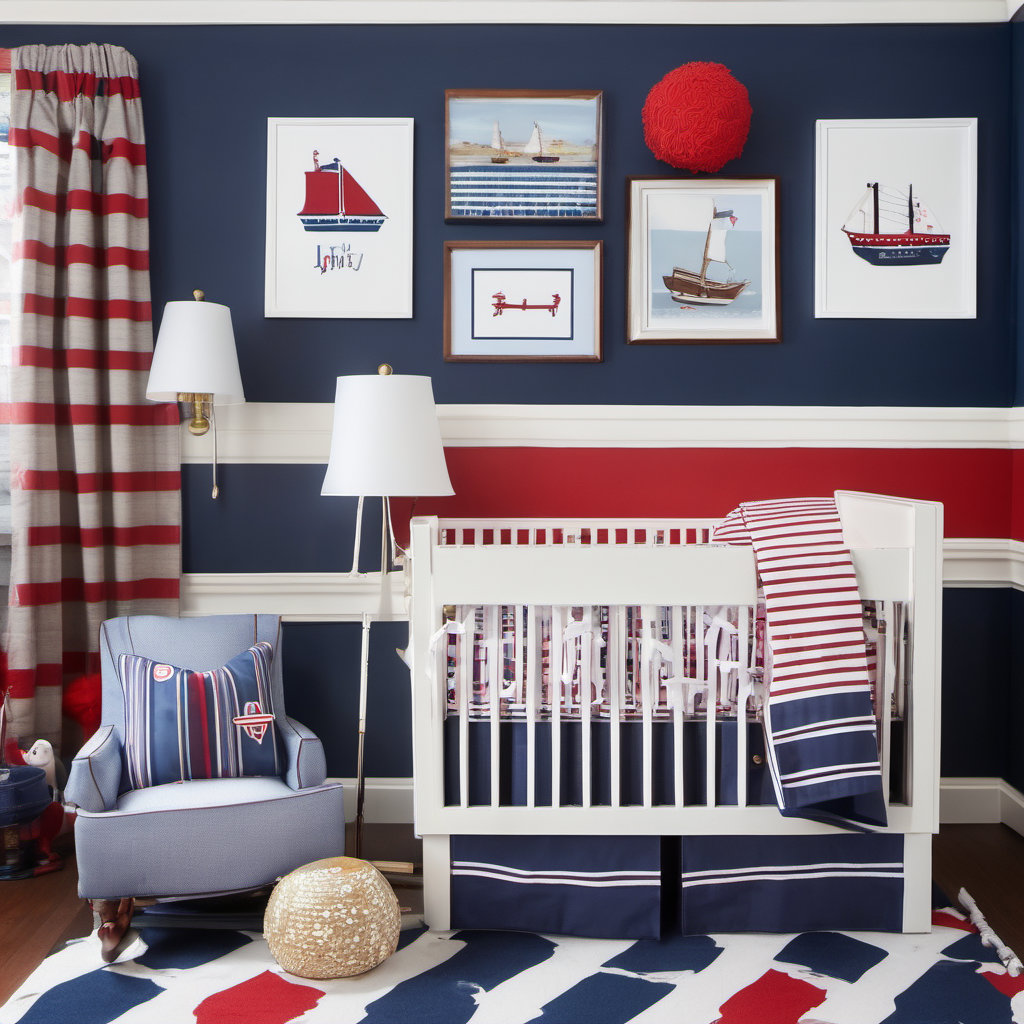 Transform Your Baby's Room with Preppy Style