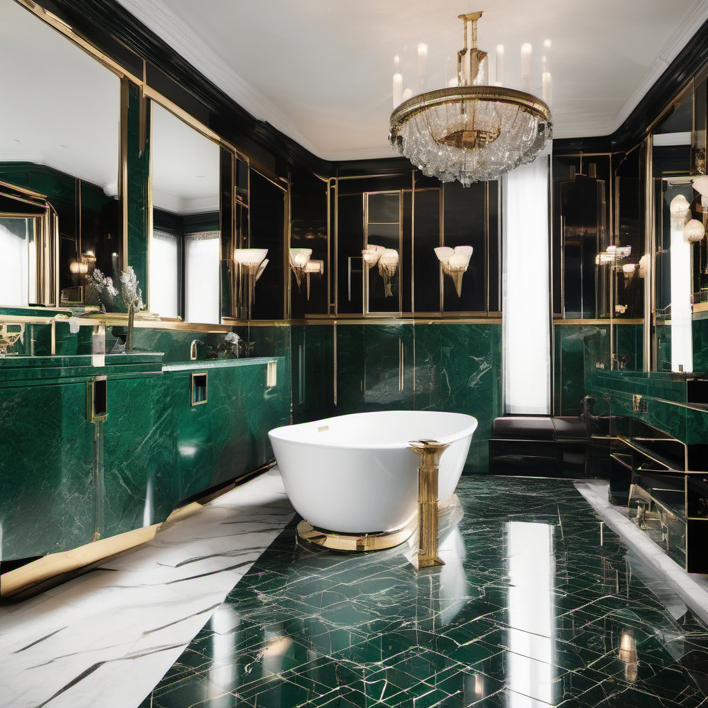 Transform Your Space: An Art Deco Bathroom