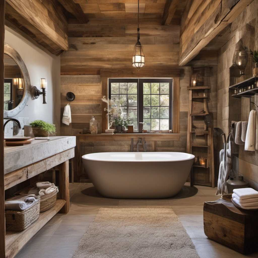 Transform Your Space with Rustic Bathroom Decor