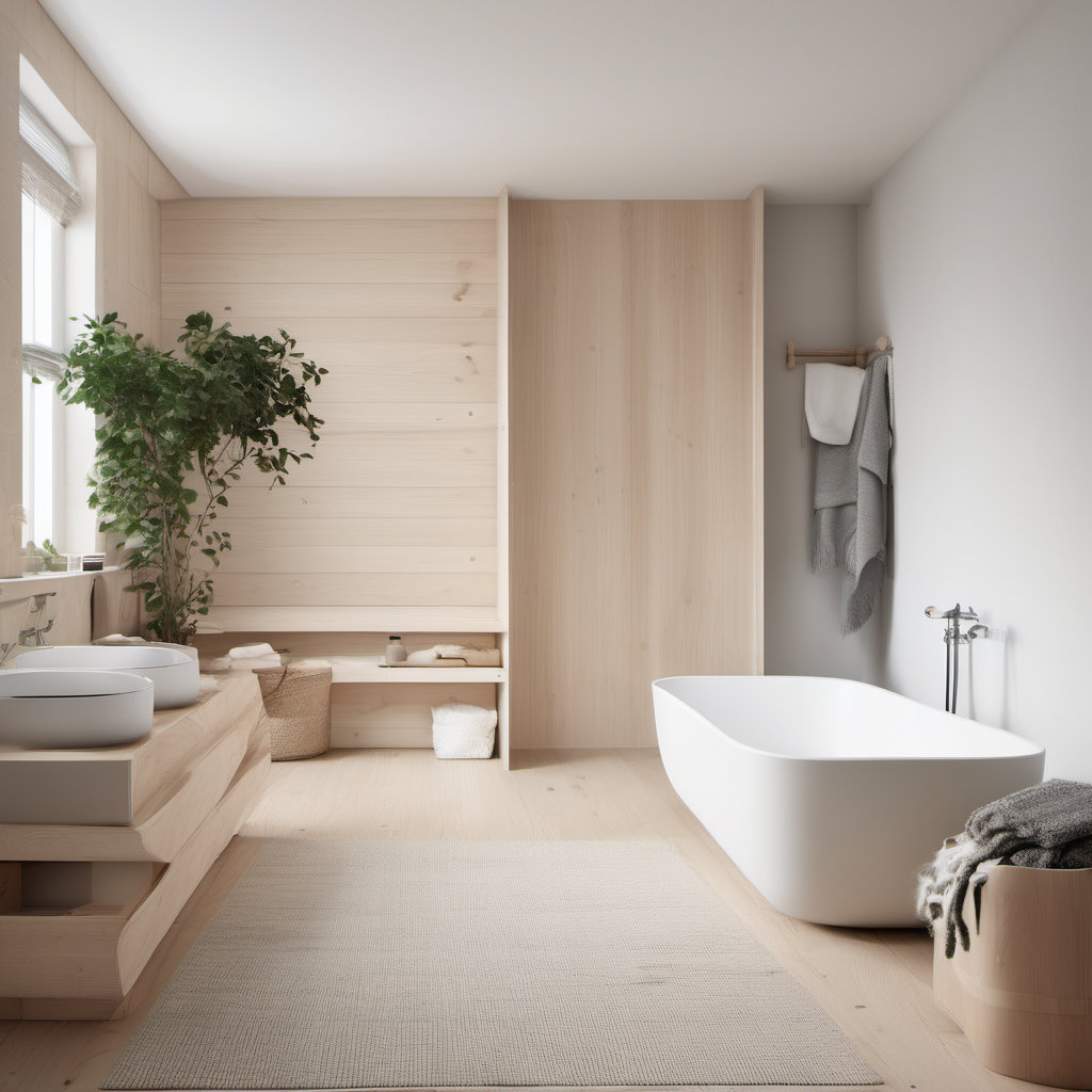 Scandinavian Style Bathroom