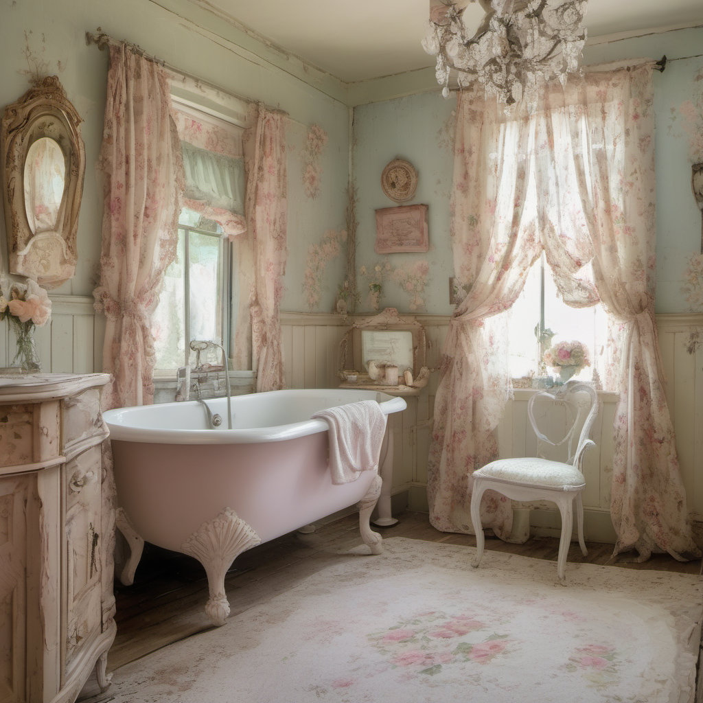 Transform Your Bathroom with Shabby Chic Style