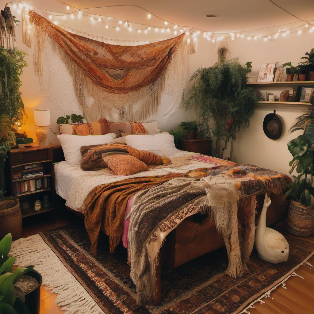 Cozy Bohemian Bedroom Retreat