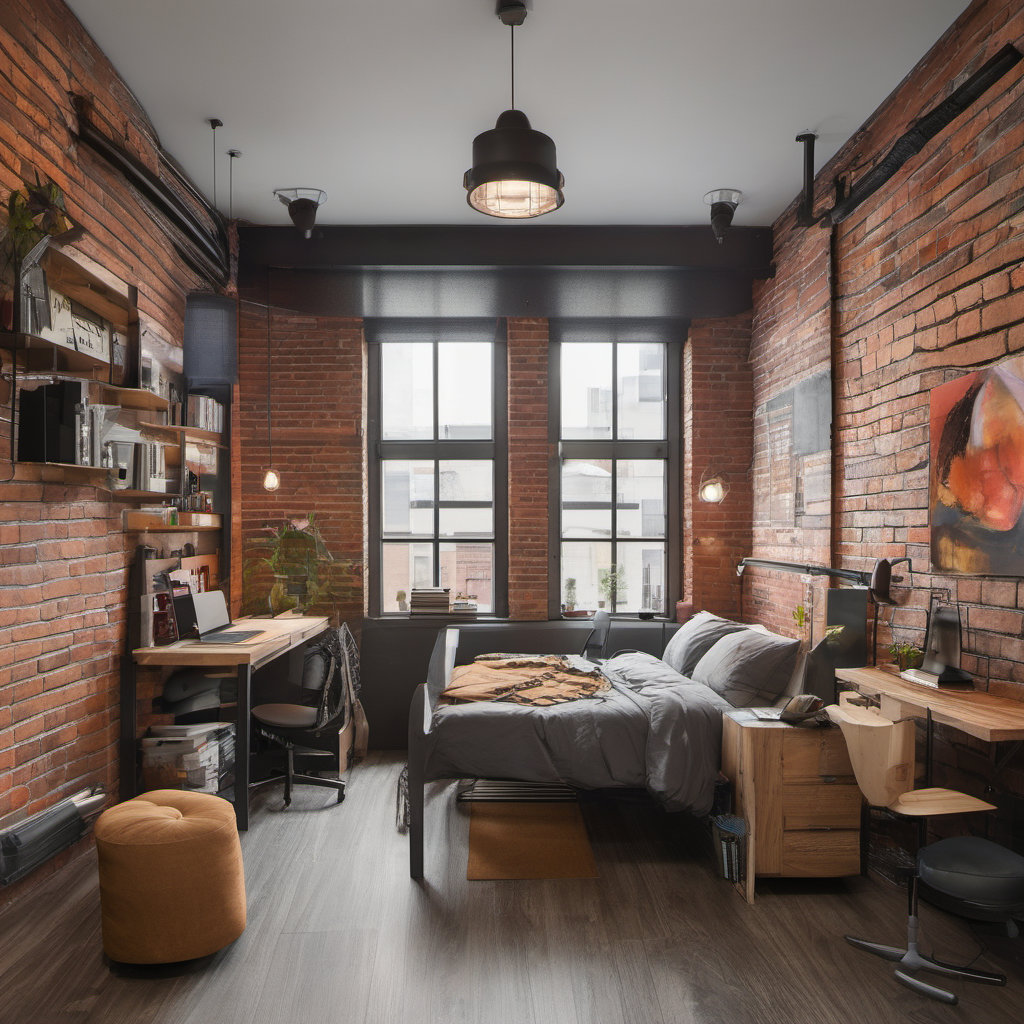 Transform Your Bedroom with Industrial Charm