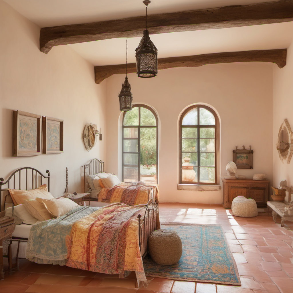 Enchanting Mediterranean-Inspired Child's Bedroom