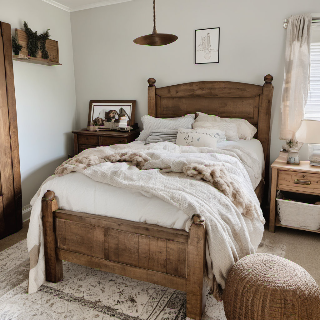 Charming Modern Farmhouse Child Bedroom