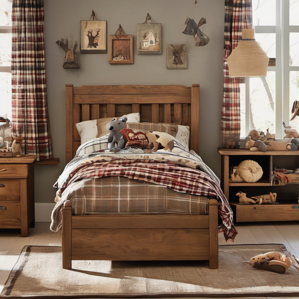 Cozy Rustic Retreat for Kids