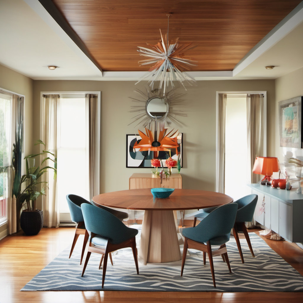 Timeless Mid-Century Modern Dining Room