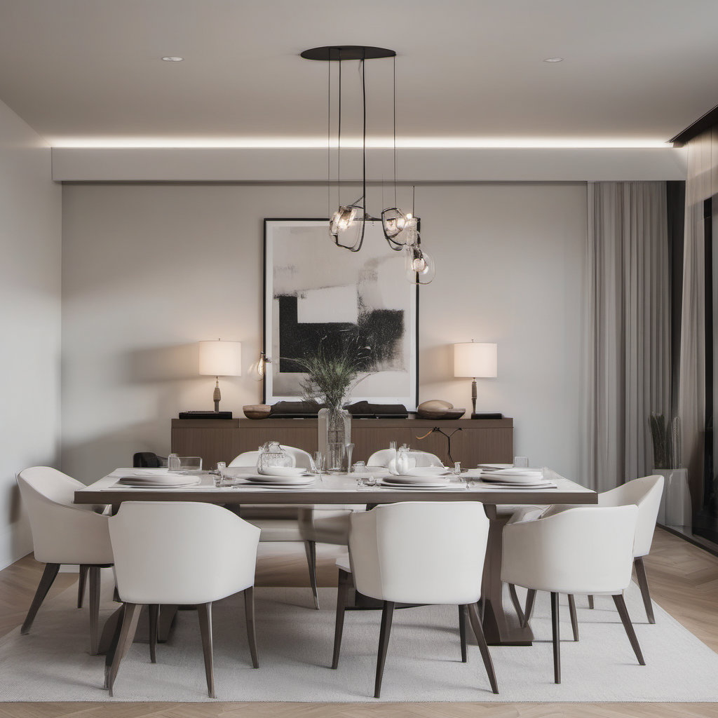 Chic Modern Dining Room