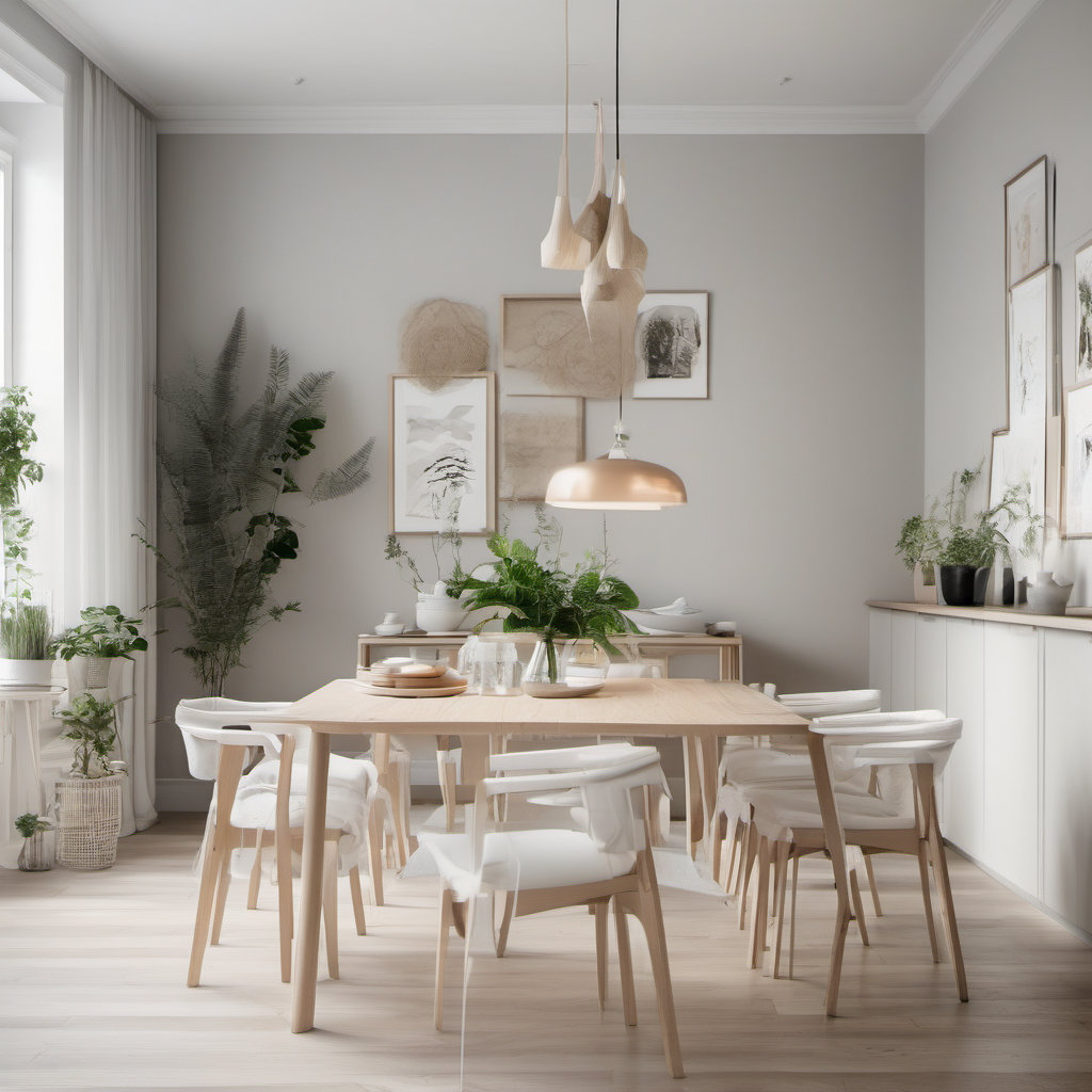 Scandinavian Style Dining Room
