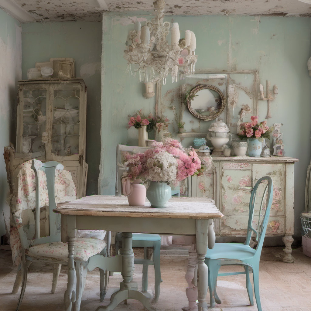 Shabby Chic Dining Room Inspiration