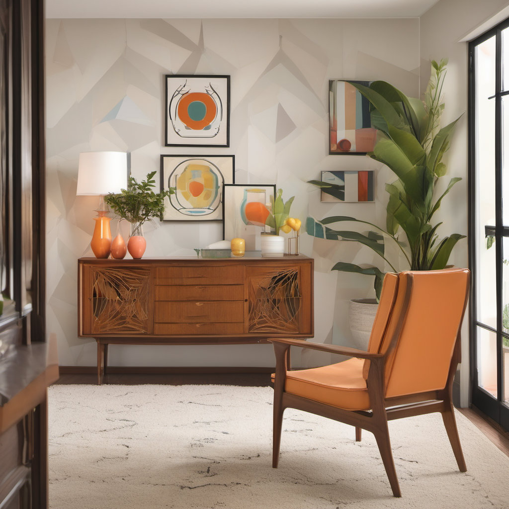 Transform Your Entryway with Mid-Century Modern Style