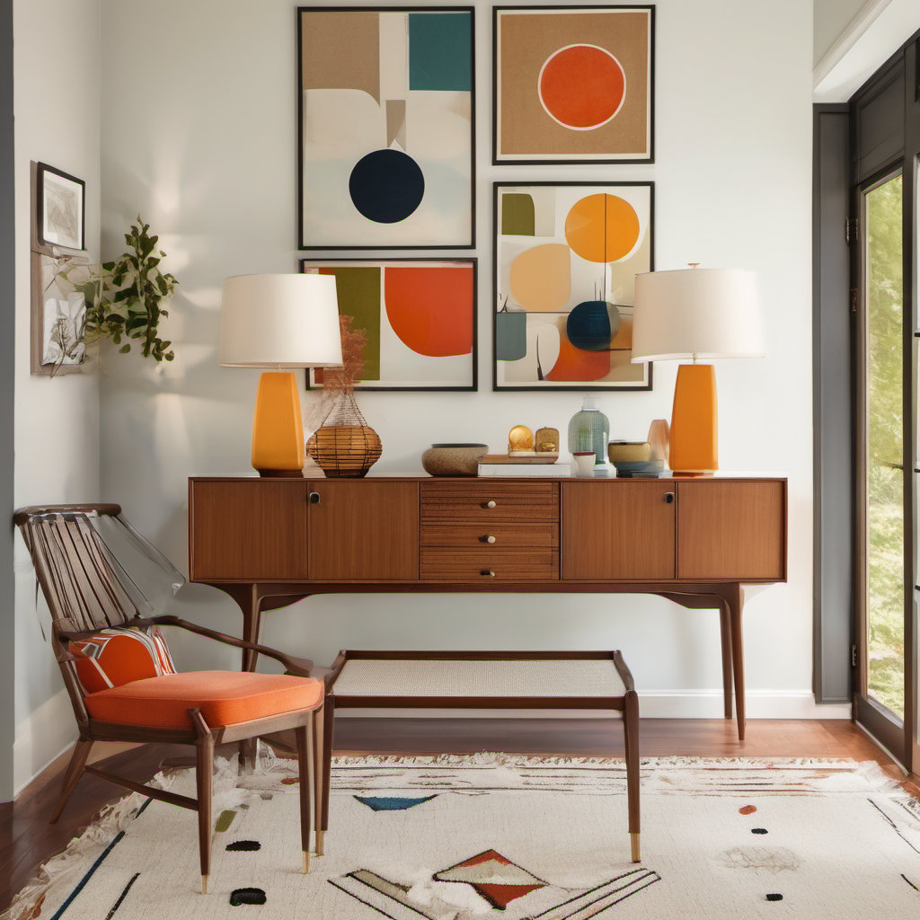 Transform Your Entryway with Mid-Century Modern Style