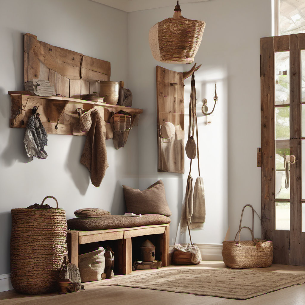 Rustic Entryway Foyer